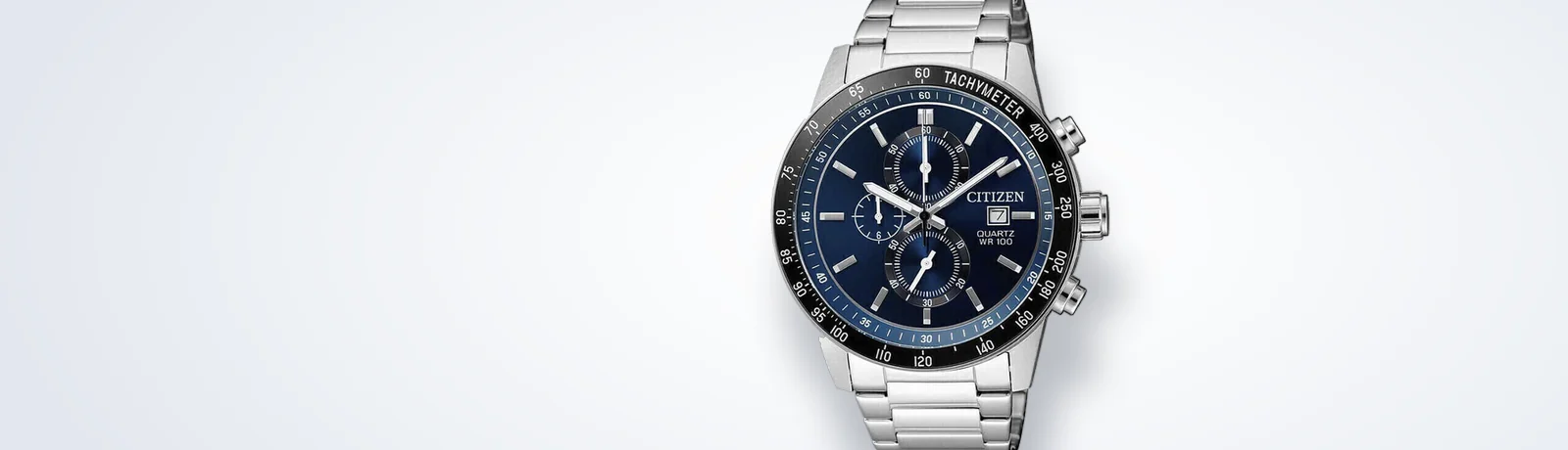 Reloj CITIZEN Quartz cronógrafo de esfera azul